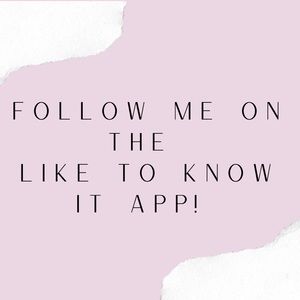 Follow me on Like to know it app